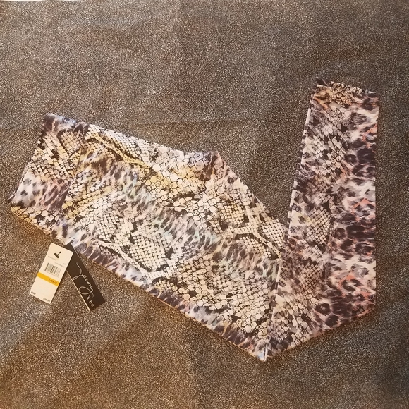 NWT Peony & Me snake/animal Cloud Dancer leggings - Picture 5 of 11